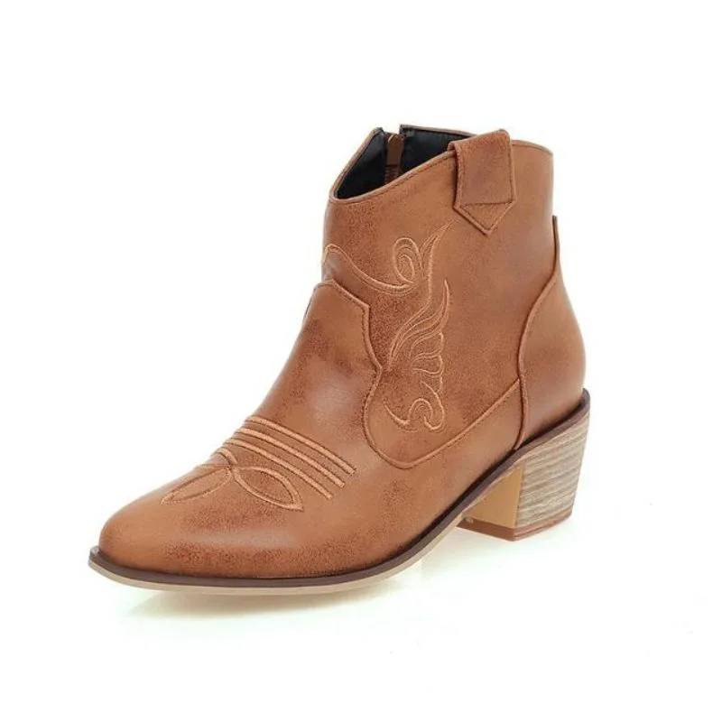 Vue 10 — Bottines Western Femme