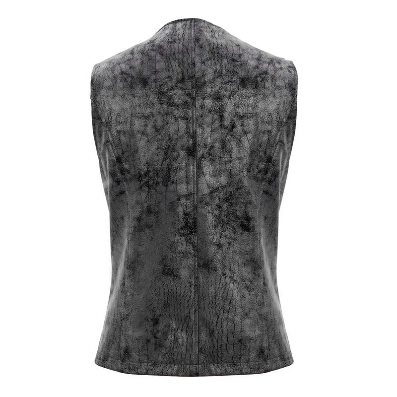 Vue 9 — Corset Steampunk Homme Asymétrique