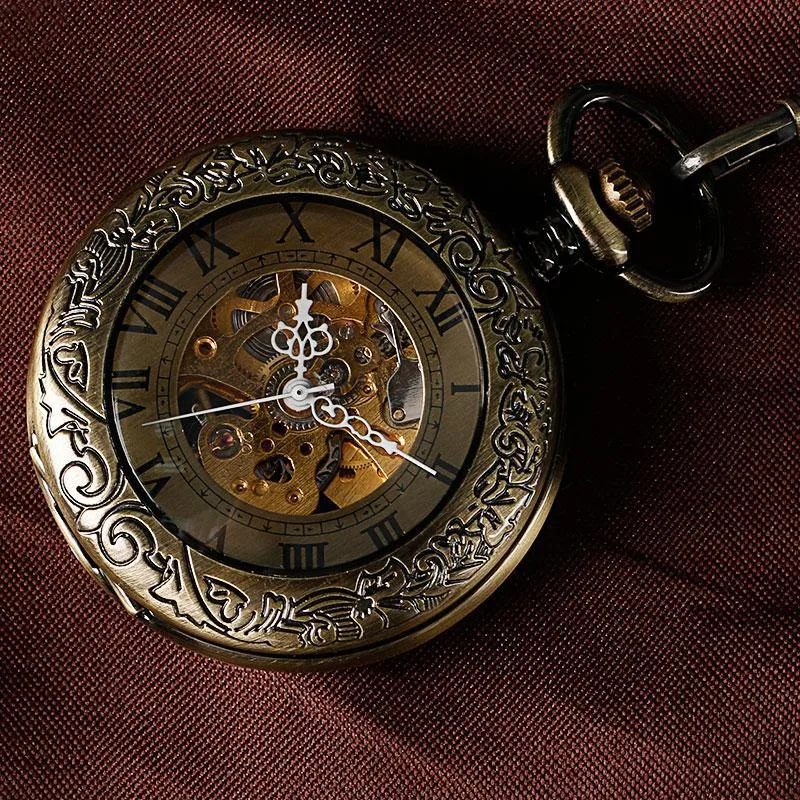 Vue 3 — Montres à Gousset Steampunk Homme