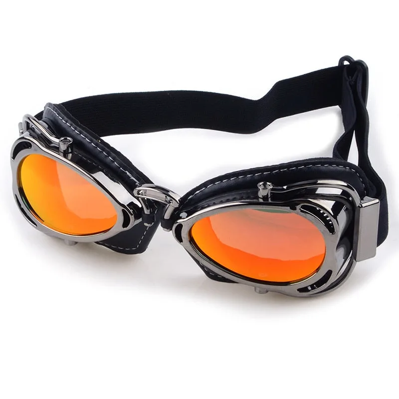 Vue 6 — Lunettes de Soleil Moto Vintage