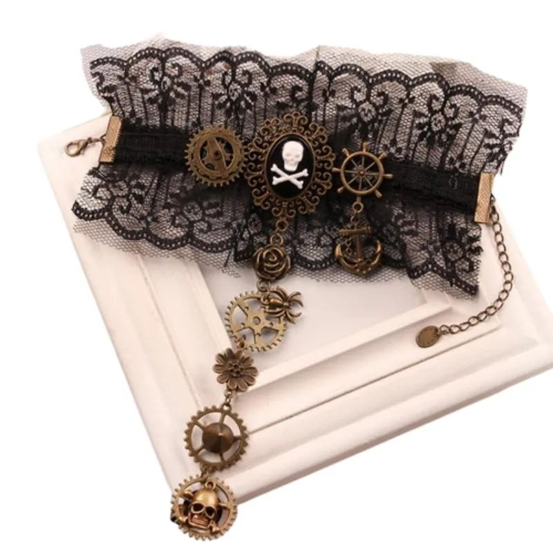Vue 3 — Bracelet Dentelle Steampunk