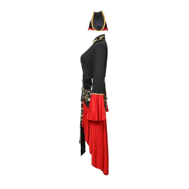 Vue 3 — Déguisement Steampunk Pirate Femme