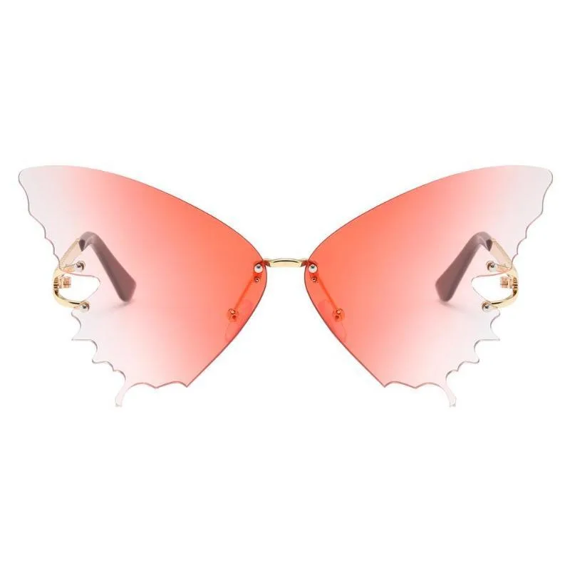 Vue 3 — Lunettes de Soleil Steampunk Forme Papillon