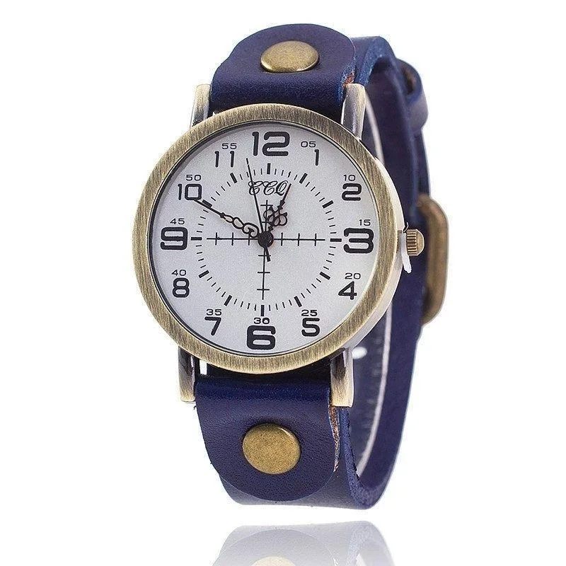 Vue 6 — Montre Bracelet Steampunk Femme