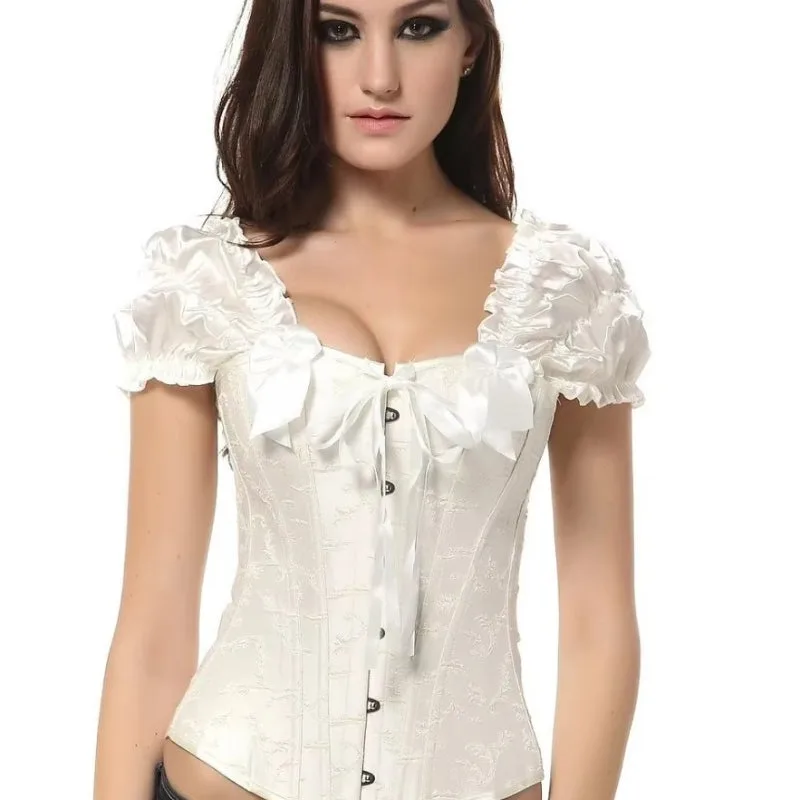 Vue 5 — Bustier Blanc Victorien