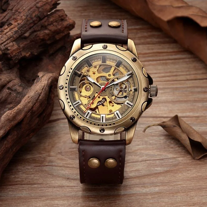 Vue 6 — Montre Steampunk Rouage