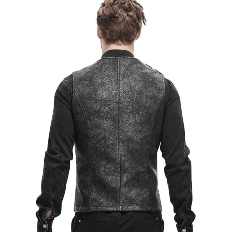 Vue 5 — Corset Steampunk Homme Asymétrique