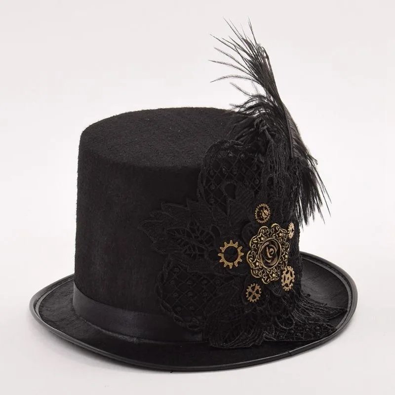 Vue 3 — Chapeau Steampunk Victorien
