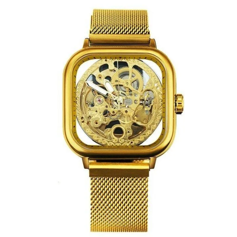 Vue 13 — Montre Steampunk Mécanisme Apparent