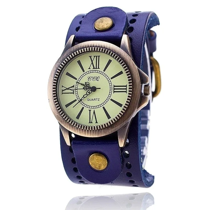 Vue 3 — Montre Rétro Femme
