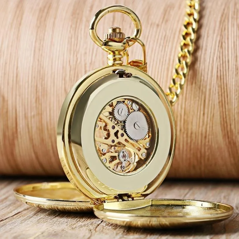 Vue 4 — Montre à Gousset Steampunk Luxe