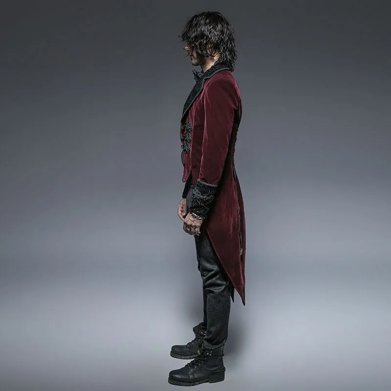 Vue 4 — Veste Steampunk Homme Gothique Victorienne