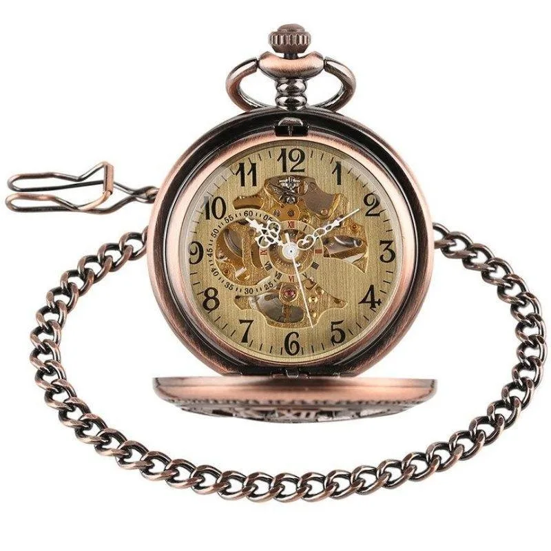 Vue 3 — Montre de Poche Ancienne Homme