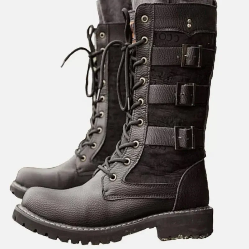 Vue 7 — Bottes Moto Steampunk