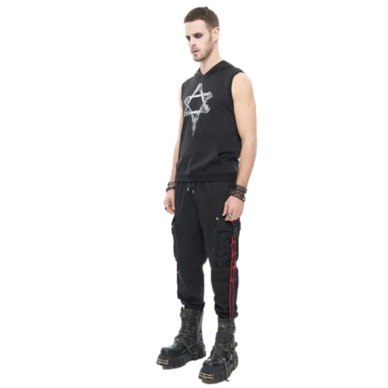 Vue 5 — Pantalon Cargo Rock Métal