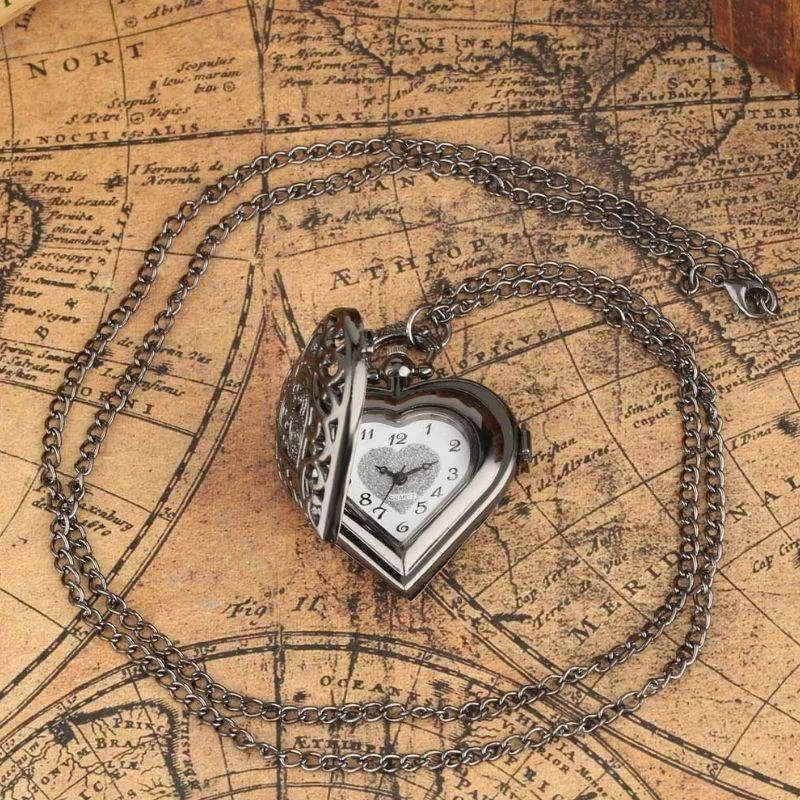 Vue 7 — Montre Collier Pendentif Femme