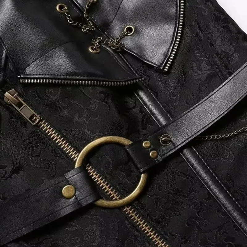 Vue 8 — Corset Steampunk Grande Taille