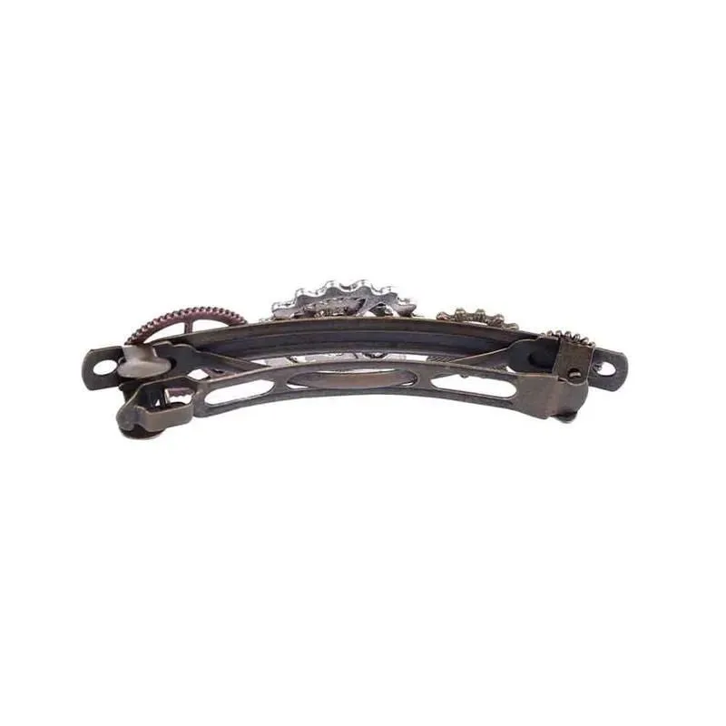 Vue 6 — Barrette Cheveux Steampunk