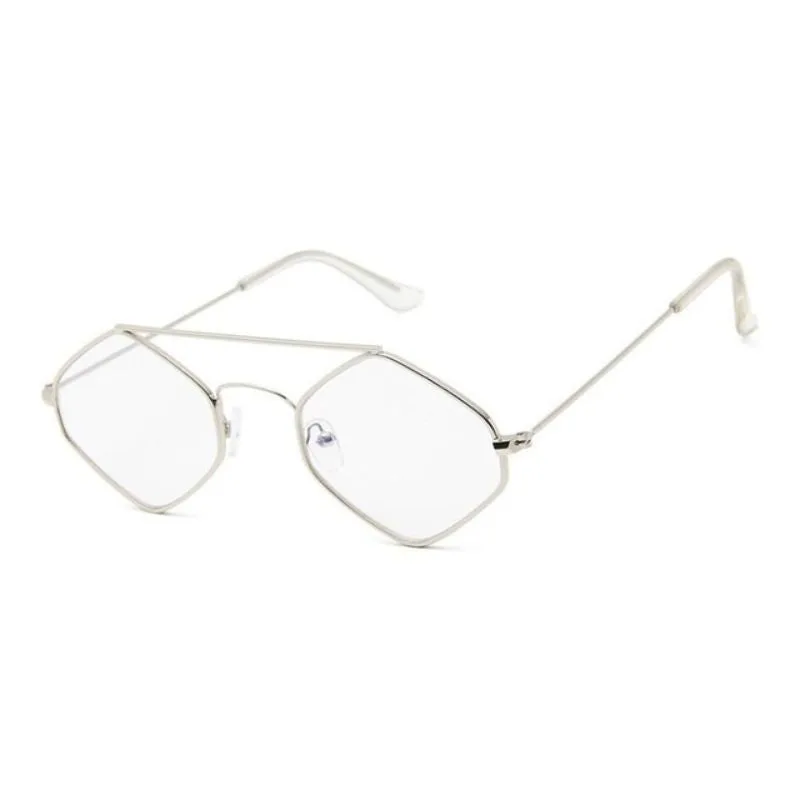 Vue 12 — Lunettes de Soleil Hexagonales Femme