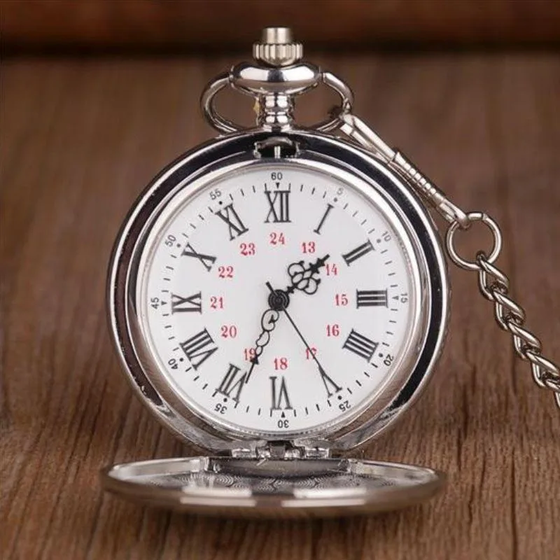 Vue 5 — Montre Gousset Acier Inoxydable