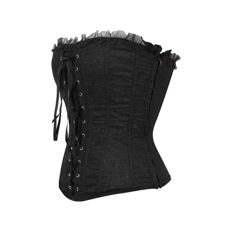 Vue 6 — Corset Steampunk à Lacets