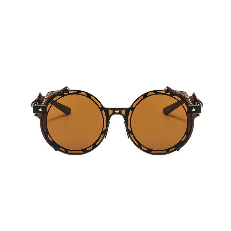Vue 4 — Lunettes de Soleil Vintages Avec Simili