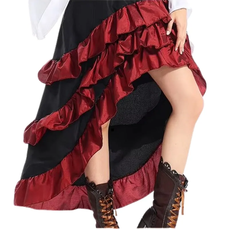 Vue 6 — Robe Steampunk Cosplay Pirate