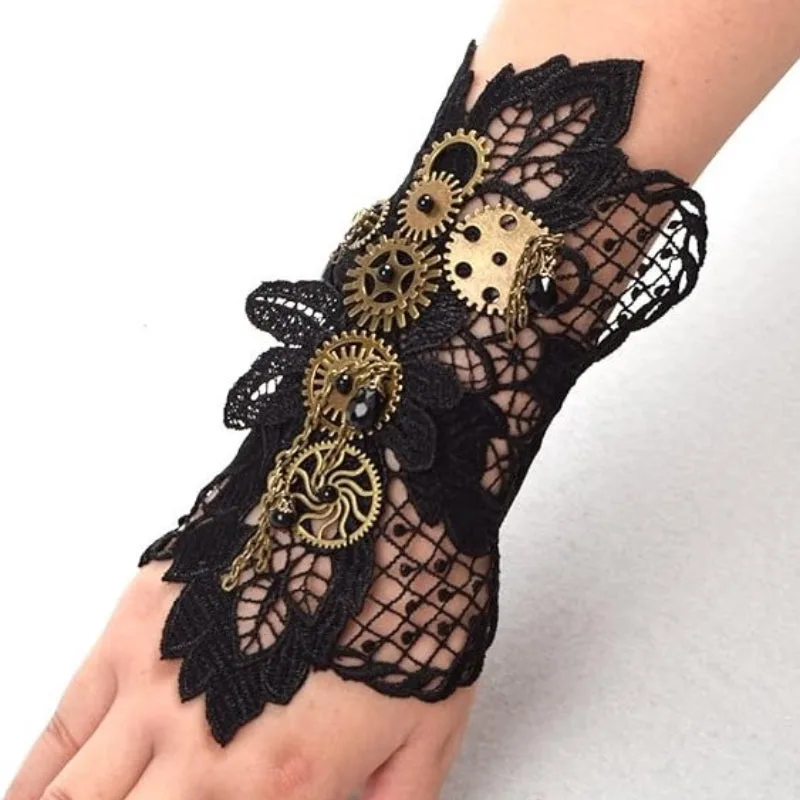 Vue 6 — Bracelet Steampunk Femme