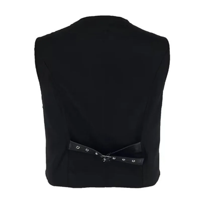 Vue 11 — Corset Gilet Steampunk Rétro