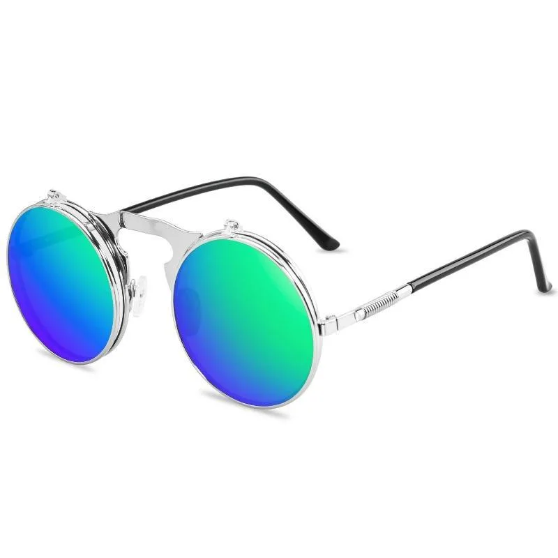 Vue 7 — Lunettes de Soleil Vintage Flip Up