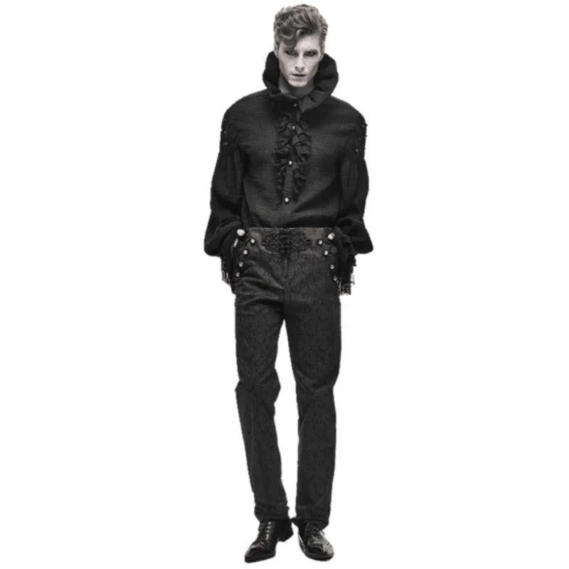 Vue 2 — Pantalon Steampunk Victorien Homme