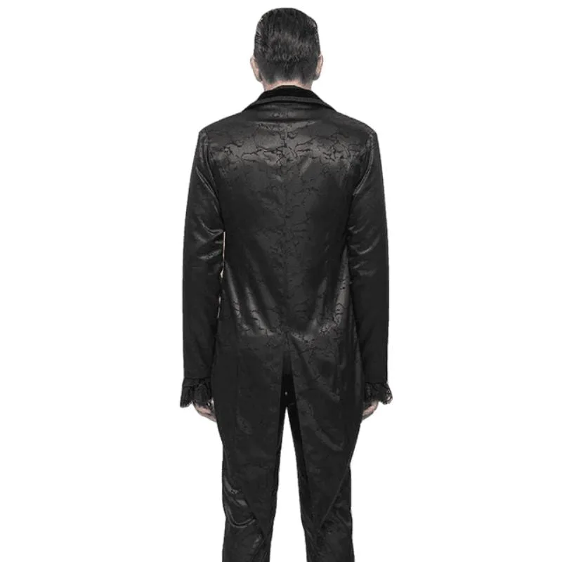 Vue 4 — Veste Steampunk Homme Avec Queue de Pie