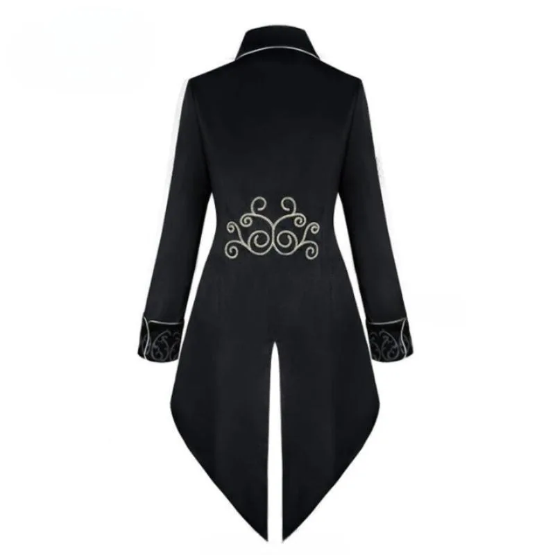 Vue 9 — Veste Steampunk Gothique Redingote