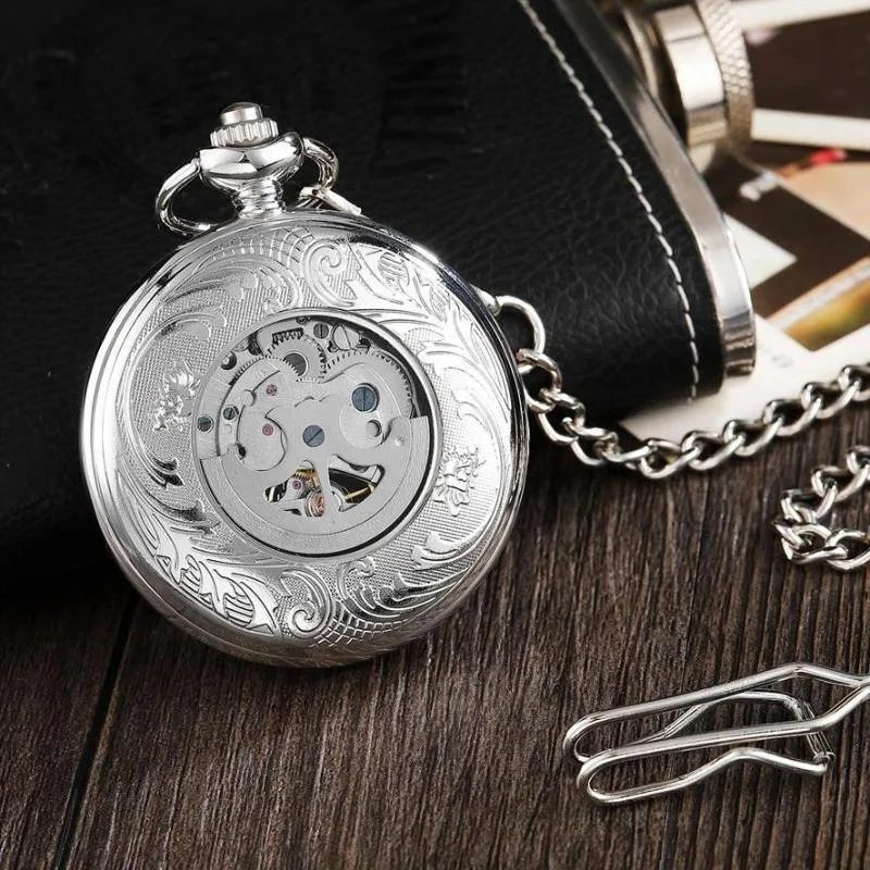 Vue 5 — Montre à Gousset Steampunk Soleil