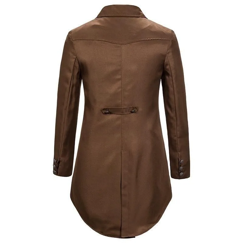 Vue 5 — Veste Steampunk Homme Redingote