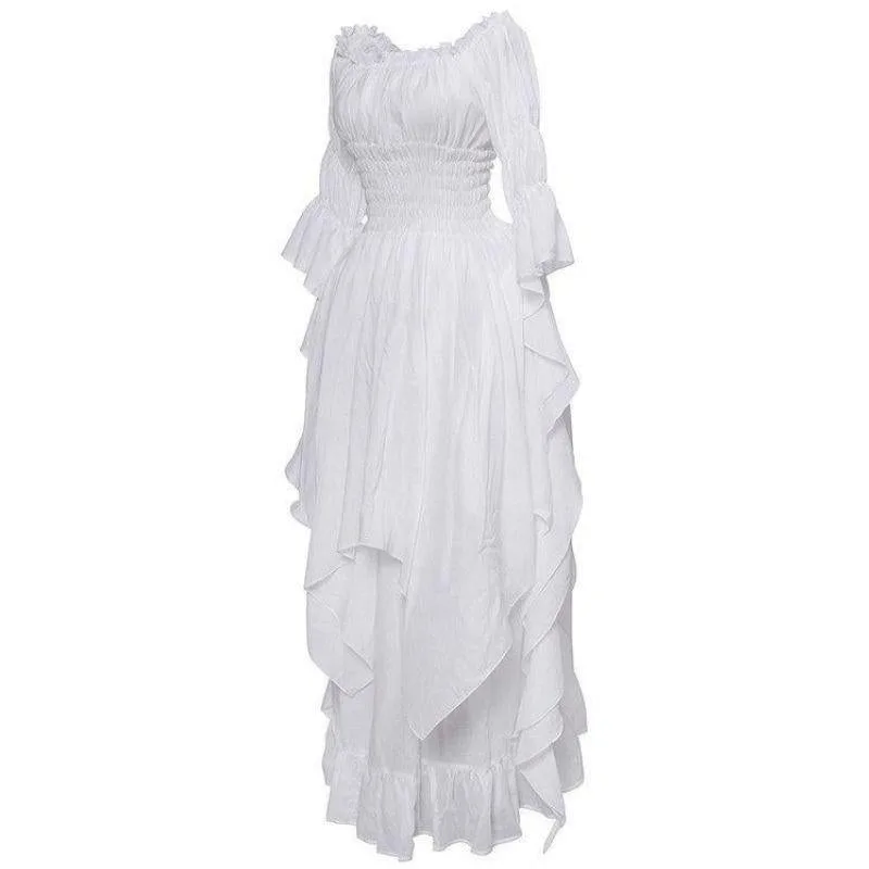 Vue 3 — Robe Victorienne Blanche