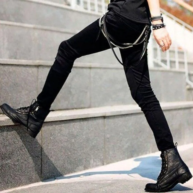 Vue 2 — Pantalon Skinny Punk