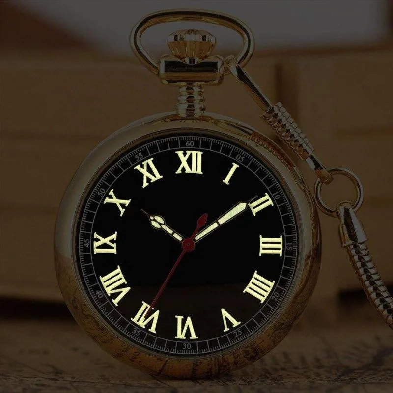 Vue 5 — Montre de Poche Steampunk Neuve