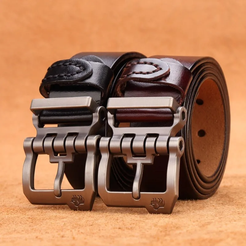 Vue 7 — Ceinture Cuir Steampunk pour Homme