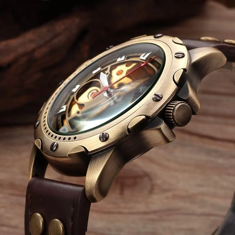 Vue 5 — Montre Steampunk Rouage