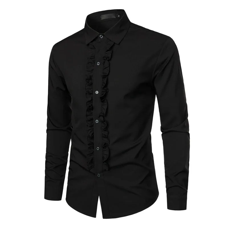 Vue 8 — Chemise à Volant Homme