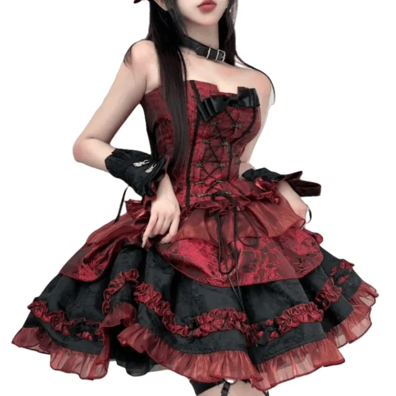 Robe Lolita Rouge Robe Lolita Rouge