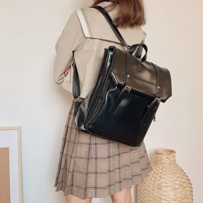 Vue 4 — Sac à Dos Femme Vintage en PU