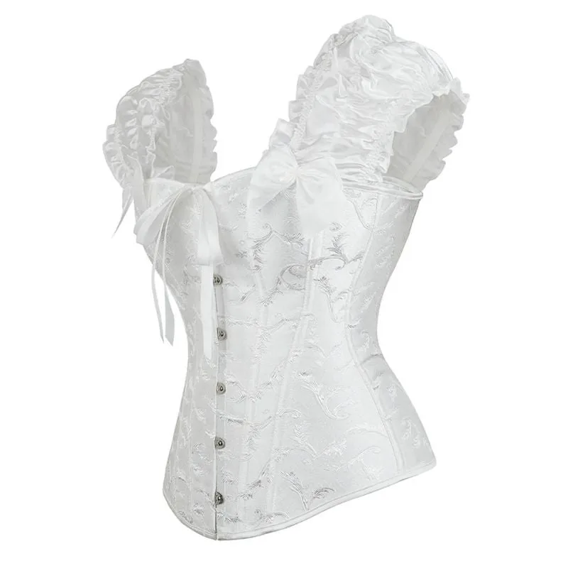 Vue 8 — Corset Victorien Noir