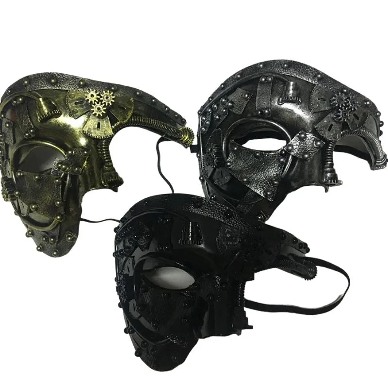 Vue 7 — Masque Vénitien Steampunk