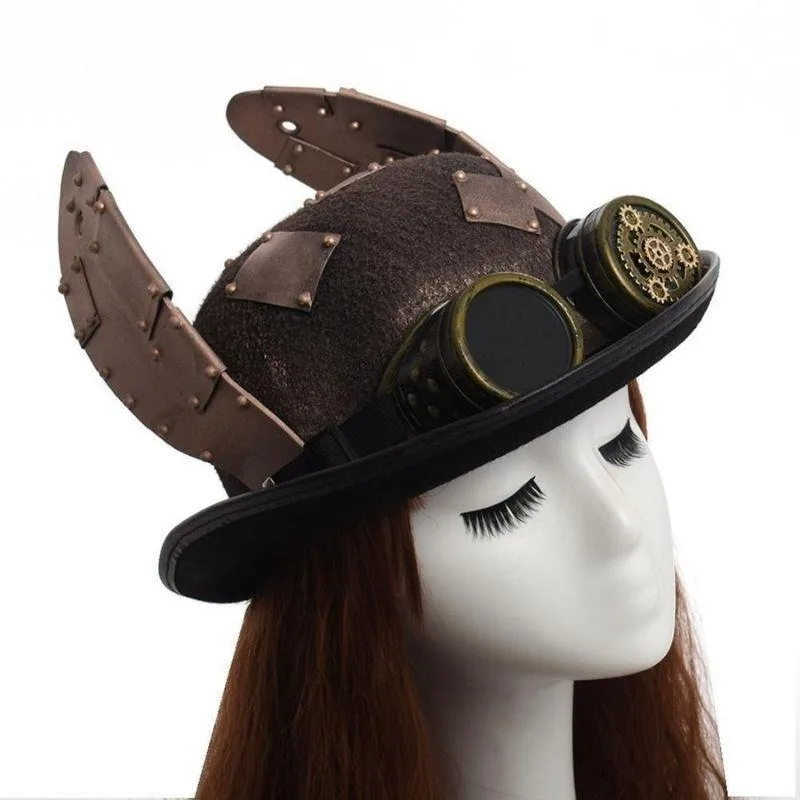 Vue 3 — Chapeau Steampunk Oreille de Lapin