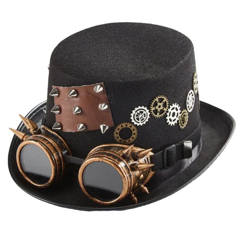 Vue 4 — Chapeau Steampunk Engrenage