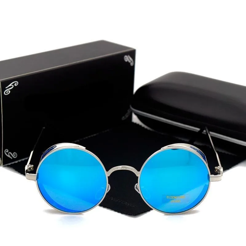 Vue 12 — Lunettes de Soleil Steampunk Homme