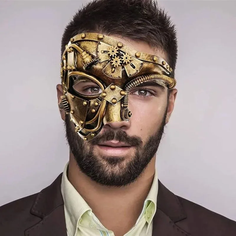 Vue 2 — Demi Masque Steampunk