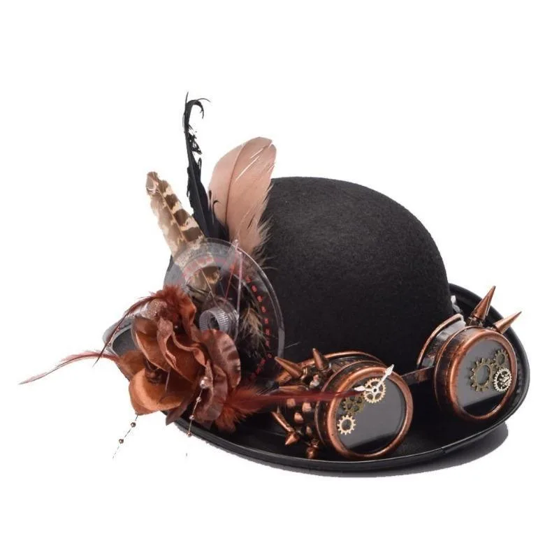 Vue 4 — Chapeau Melon Steampunk
